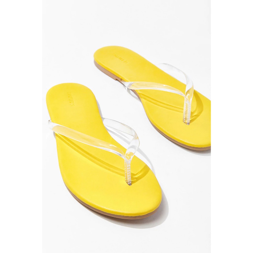 yellow sandals forever 21