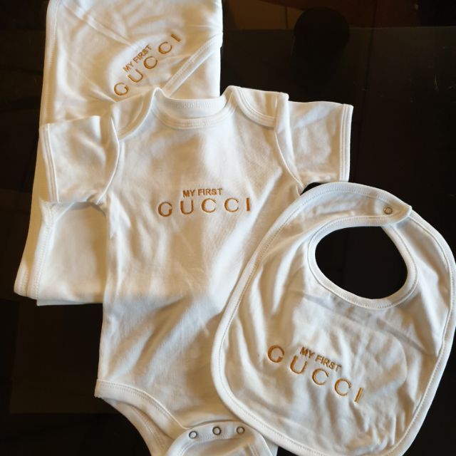 my first gucci baby set