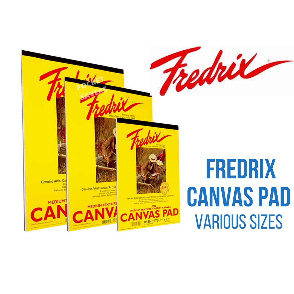 FREDRIX Canvas Pad 10 sheets (Primed Panel, Painting, Oil / Acrylic