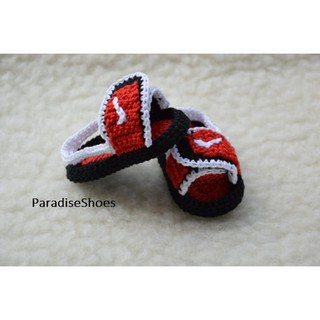 crochet jordan shoes