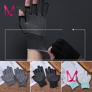 MAX Men/Women Driving Mittens Sunscreen Open/Half Fingers Anti-Slip Fishing Gloves Ice Cool Sports/Biking Stretch Spring Summer Sun Protection/Multicolor