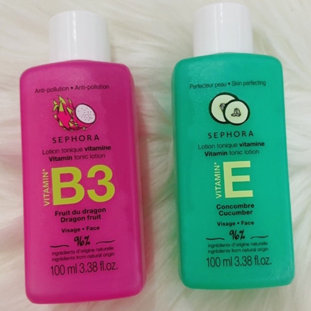 AUTHENTIC SEPHORA LOTION VITAMIN TONIC LOTION VIT B3&VIT E Shopee