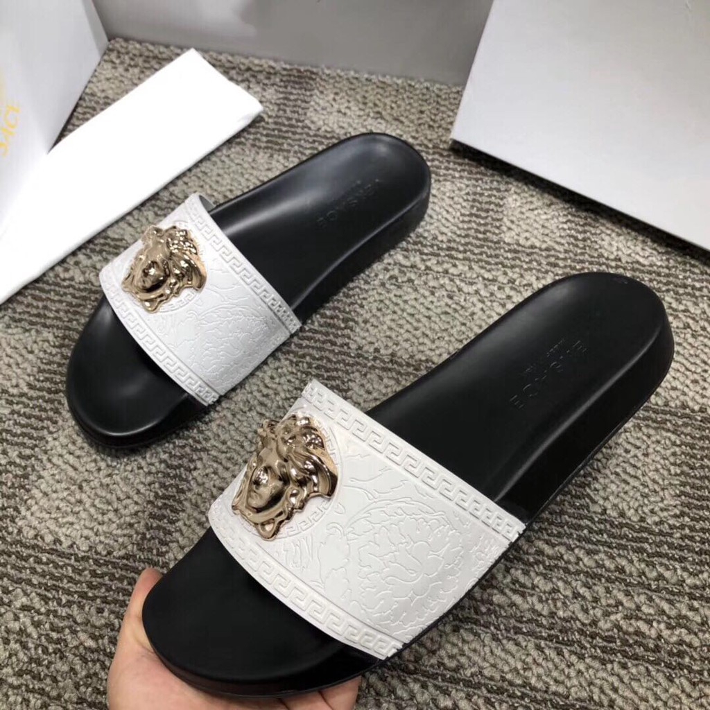 versace medusa head sandals