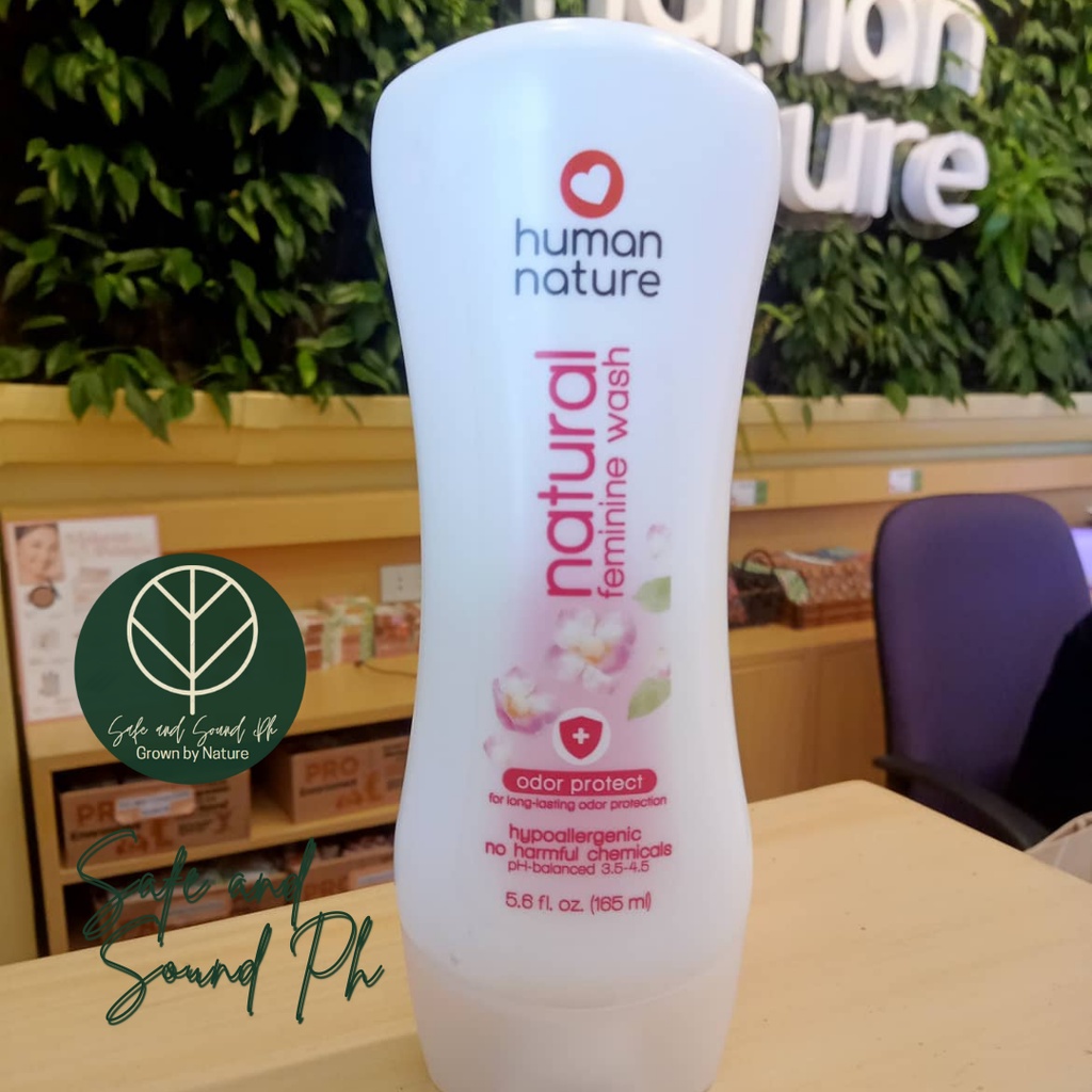 Human Nature Feminine Wash Odor Protect 165ml Shopee Philippines