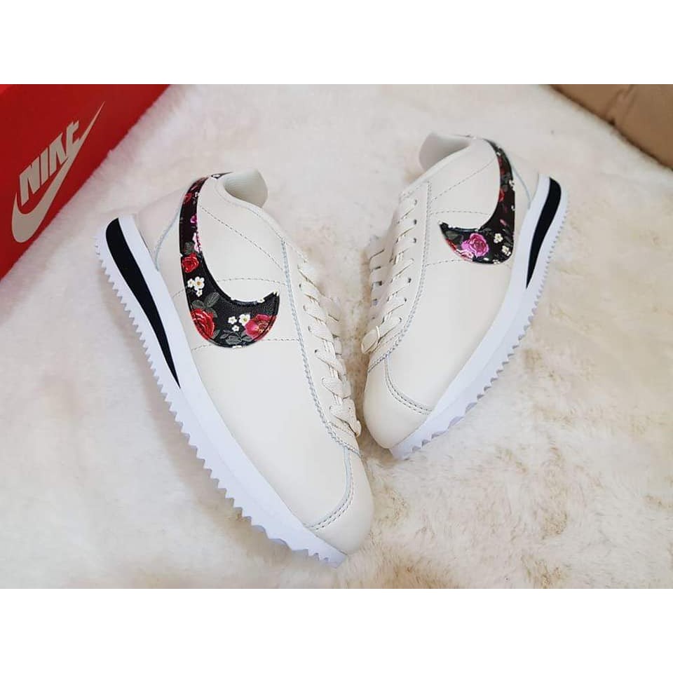 nike cortez basic vintage floral