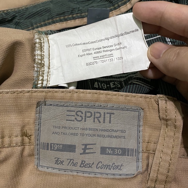 Preloved Pants For Men Esprit Shopee Philippines