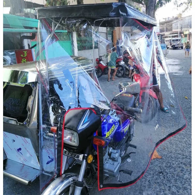 Trapal ng Tricycle/ Motorcycle Rain Cover Shopee Philippines