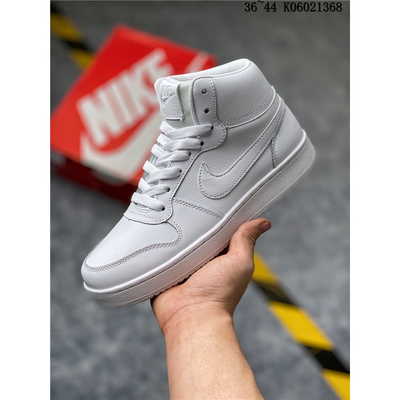 nike ebernon mid on feet