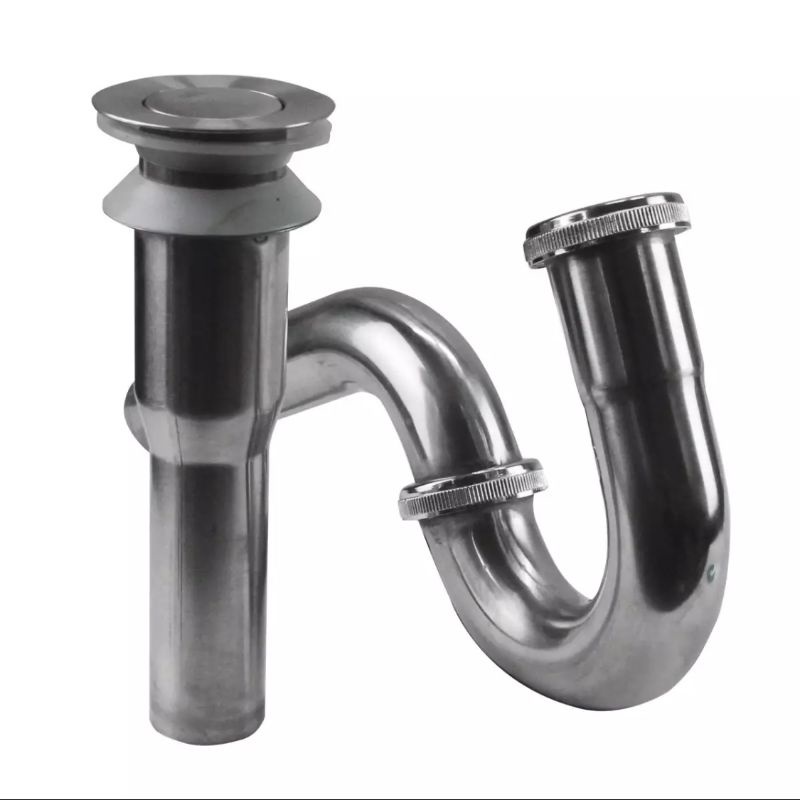 Lavatory ptrap 304 stainless 11/4 ptrap only or ptrap set with