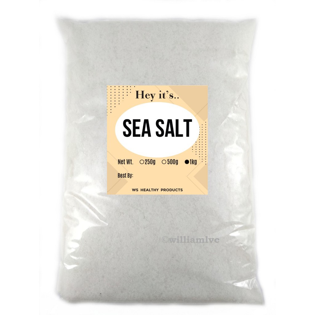 Sea Salt (Food Grade) 1kg Shopee Philippines