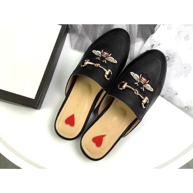 gucci slippers with bee