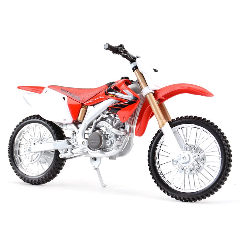 Maisto 31104 1:12 Scale Honda CRF450R Motorcycle Diecast Model Toy With Case 