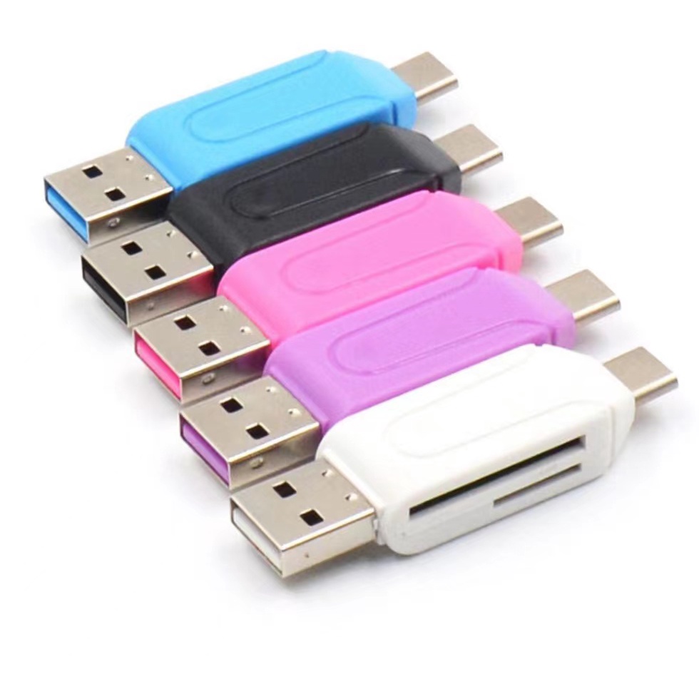 Usb C Type C Male To Usb Female And Otg Mini Adapter Shopee Philippines 1866