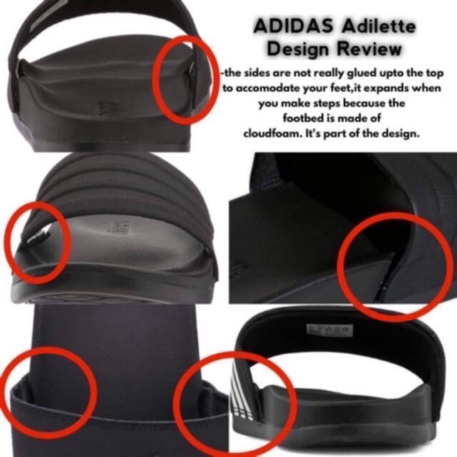 adidas adilette cloudfoam review