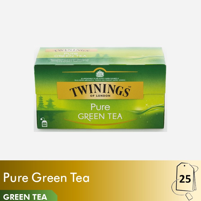 Twinings Pure Green Tea 25s | Shopee Philippines