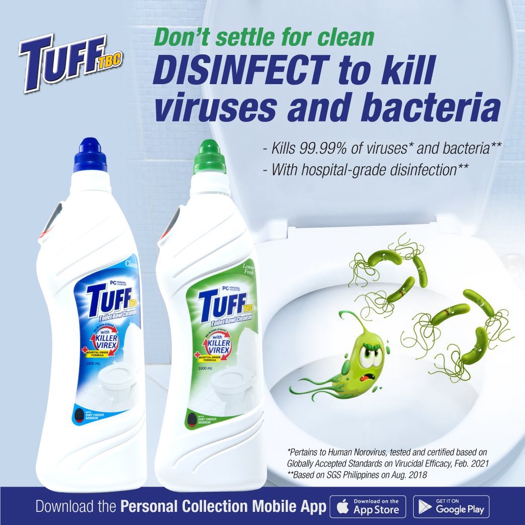 Personal Collection TUFF TBC Toilet Bowl Cleaner Classic Shopee