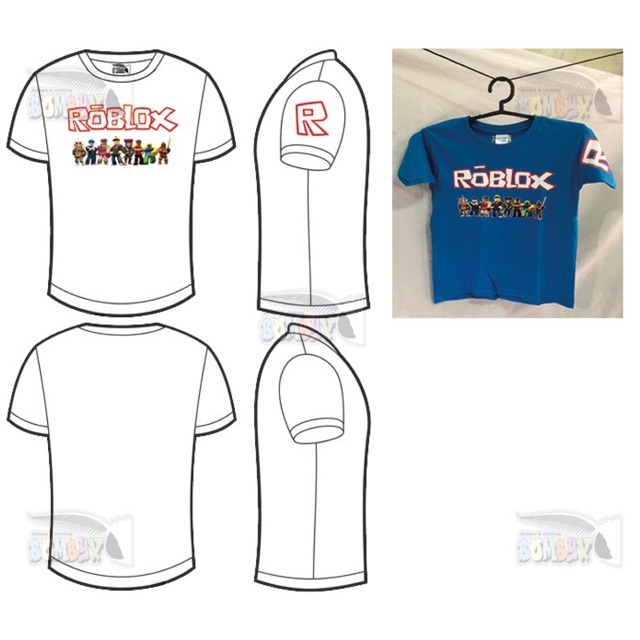 Roblox Team Graphic Shirt Round Neck Shopee Philippines