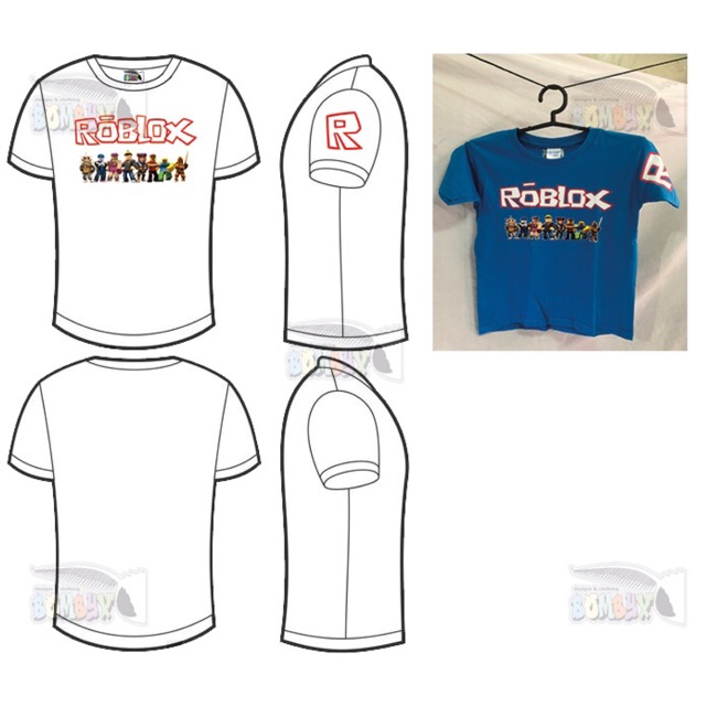 Roblox Team Graphic Shirt Round Neck Shopee Philippines - roblox kobe bryant jersey