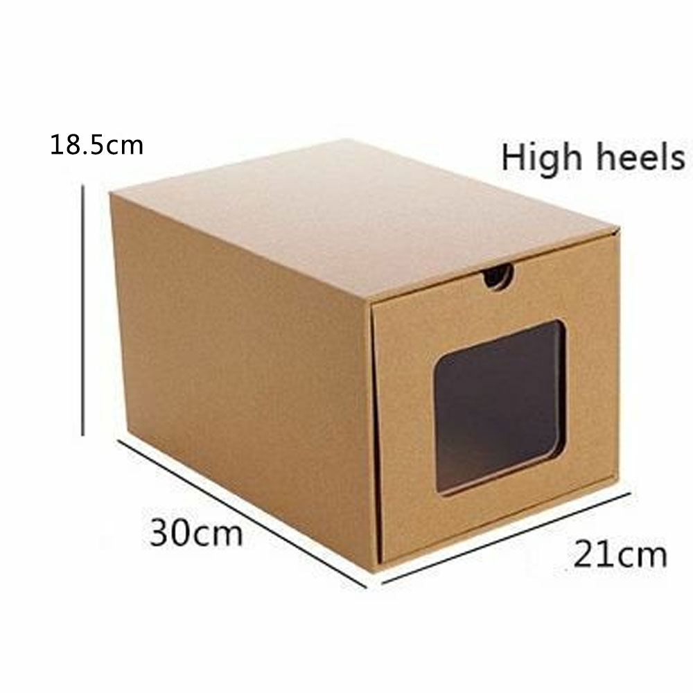 Cardboard Box Shoes Organiser With Drawer Shopee Philippines