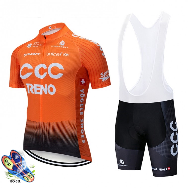 cycling shorts and jersey set