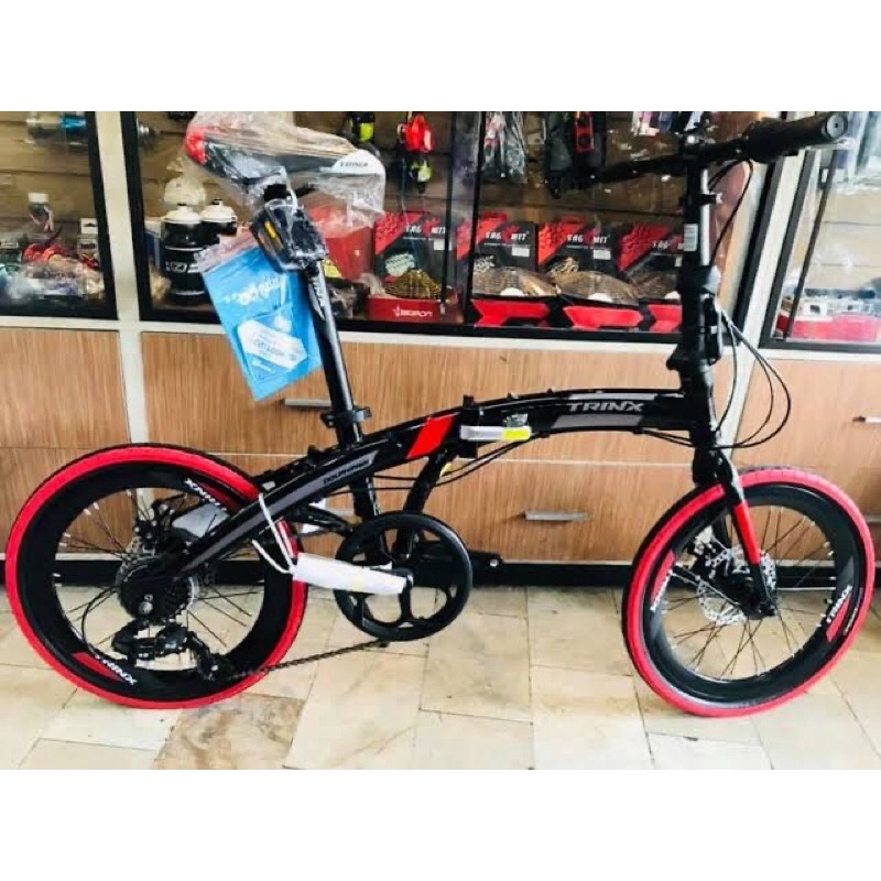 trinx dolphin folding bike