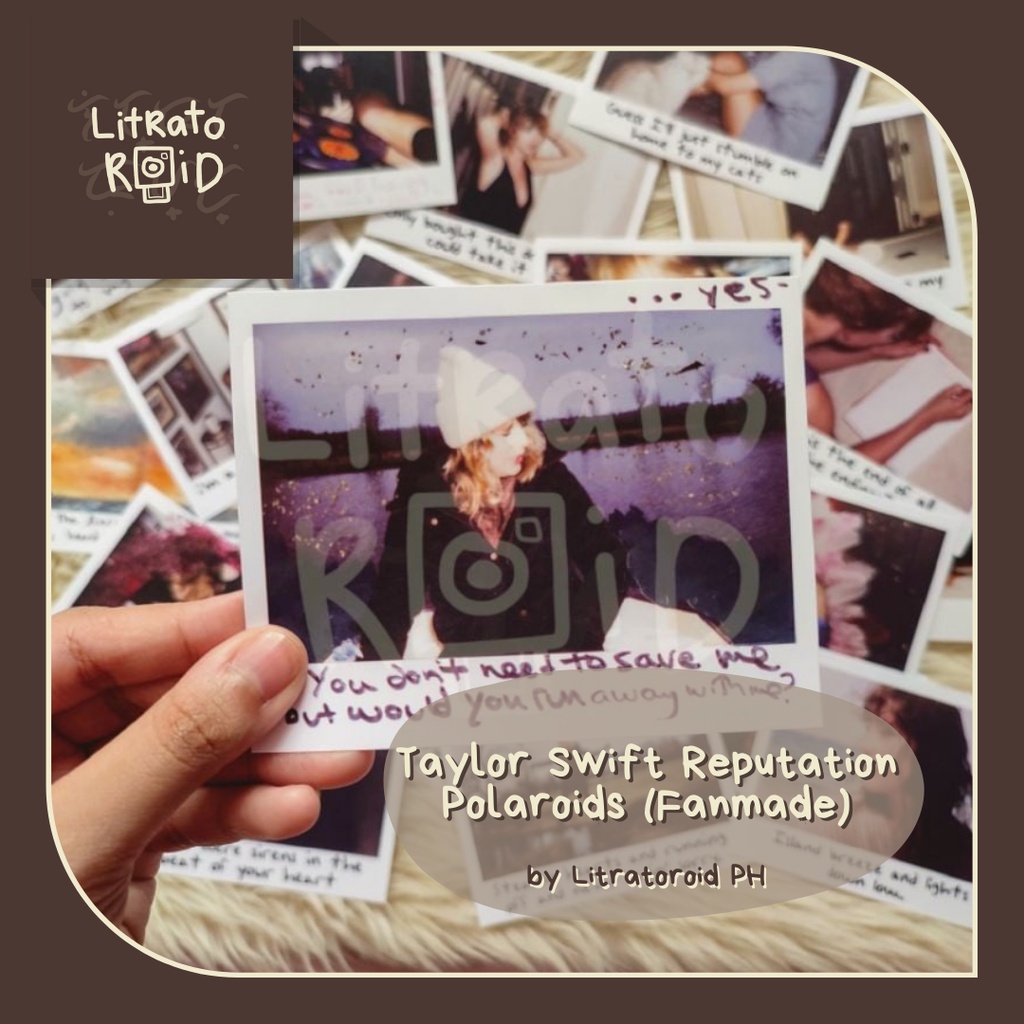 taylor swift reputation polaroid