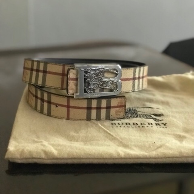 Authentic Burberry belt - munimoro.gob.pe