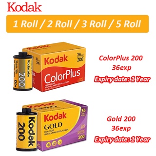 1 Roll/2 Roll/3 Roll/5 Roll  KODAK ColorPlus Kodak Gold 200 35mm Film 36 Exposure per Roll suit For M35 / M38 Camera