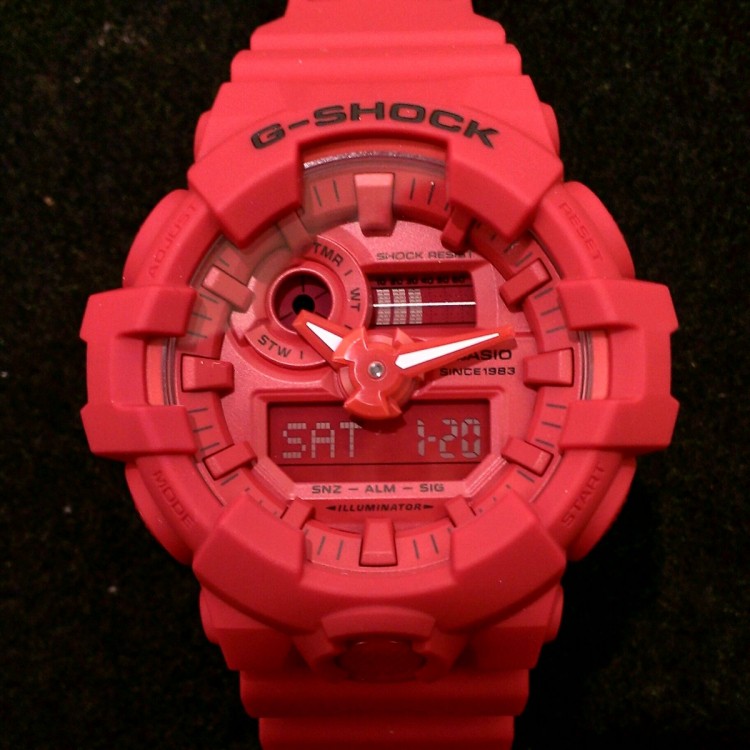 G-Shock Limited model RED OUT GA-735C-4AJR of the 35th anniversary