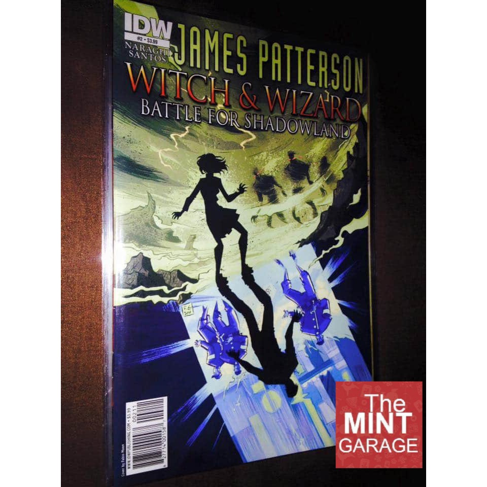 James Patterson's Witch & Wizard: Battle For Shadowland #1-2 IDW Comic book (2010) (VF)