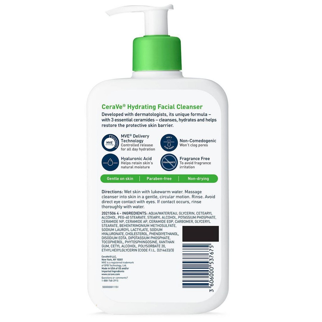 reviews on cerave hydrating facial cleanser