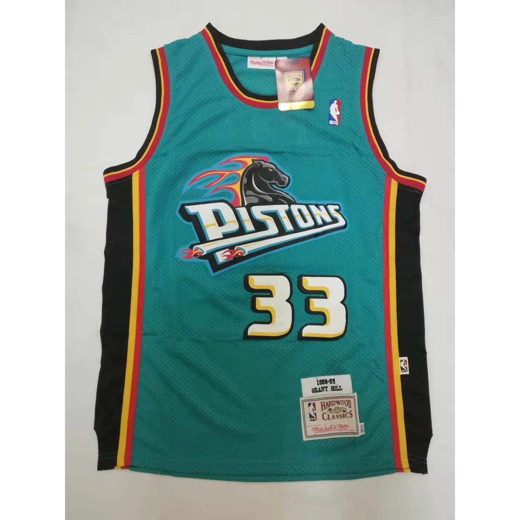 grant hill detroit jersey