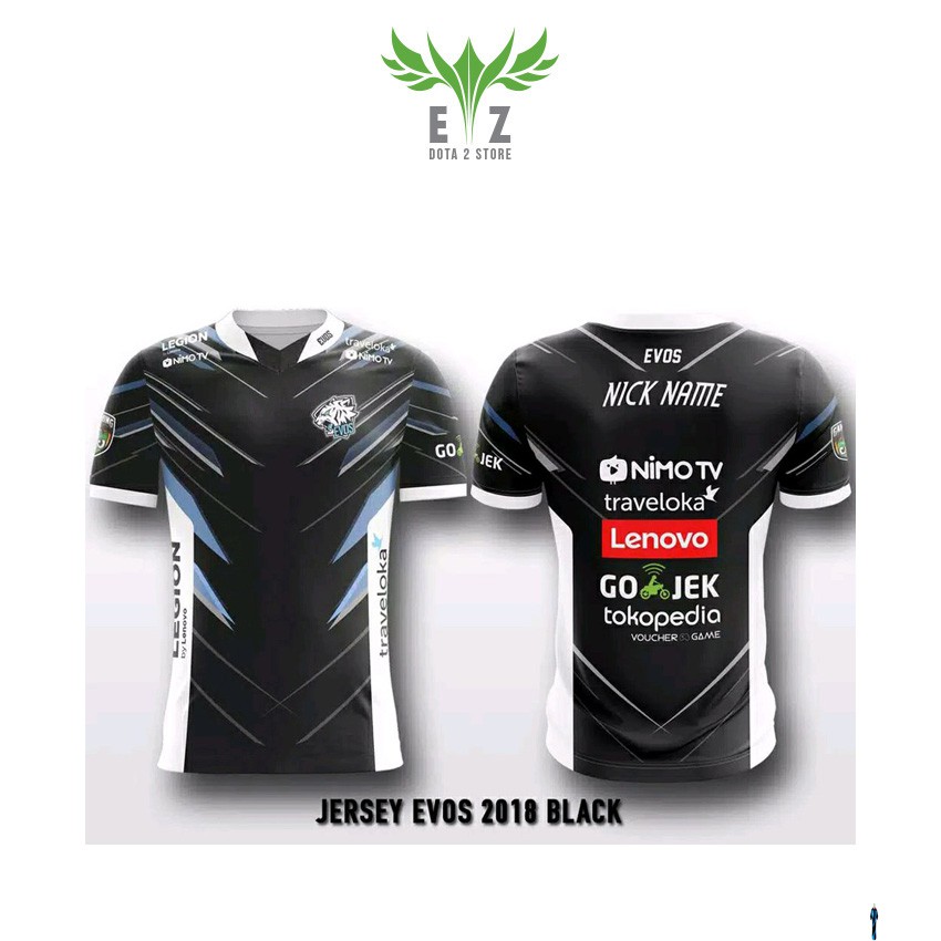 Team Evos Esports Jersey shirt (Black 