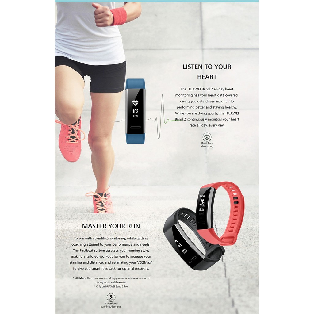 huawei band 2 pro continuous heart rate