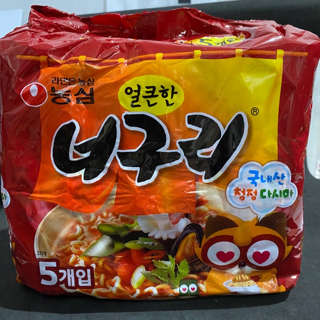 Nongshim Neoguri Spicy Ramen 120g 