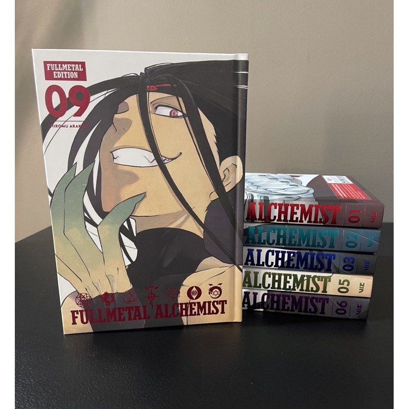 On Hand New Original Fullmetal Alchemist Hardcover Shopee Philippines