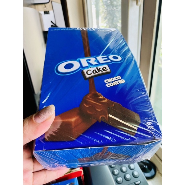 OREO CAKE CHOCOLATE COATED/BOX OF 12 PCS (BB NOV 2022) | Shopee Philippines