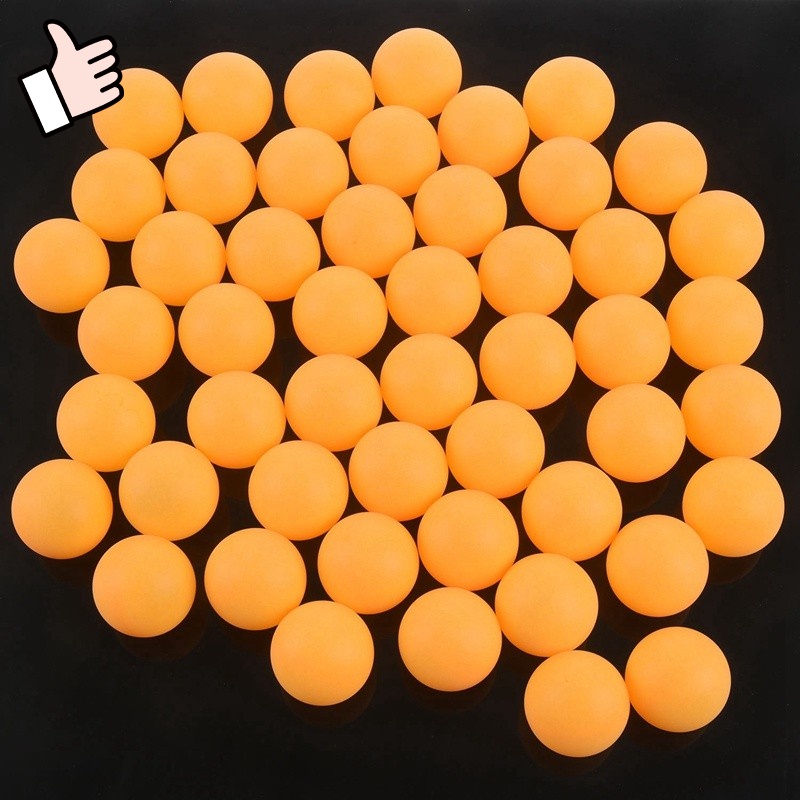 IN STOCK 50 pcs 40 mm table tennis training balls, ping pong balls