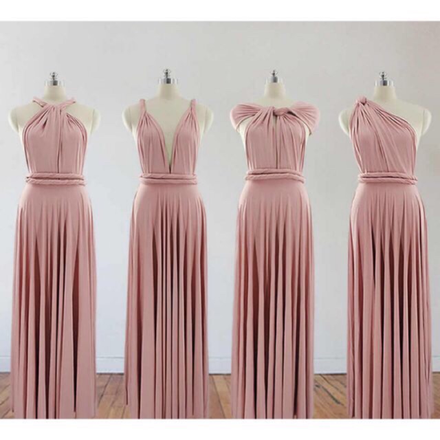 Infinity Dress Rose Gold KIDS ADULT PLUS SIZE Shopee Infinity Dress Rose Gold KIDS ADULT PLUS SIZE Shopee