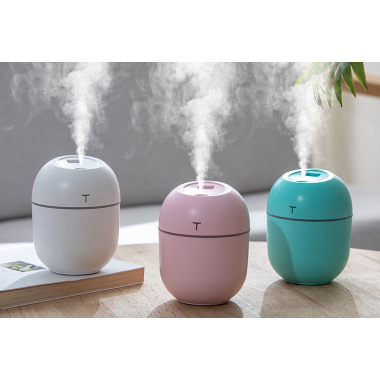 Ultrasonic Mini Air Humidifier 200ML Aroma Essential Oil Diffuser for ...