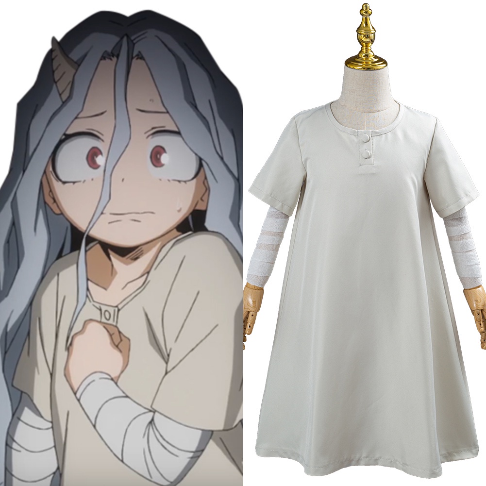 Anime Boku no My Hero Academia Eri Cosplay Costume Kids Children Dress