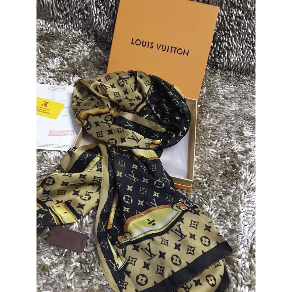 LV Louis Vuitton Designer Scarves and Wraps For Women | Shopee Philippines