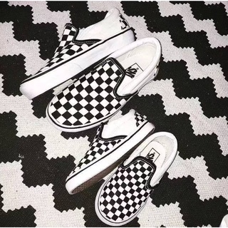 off white checkerboard vans