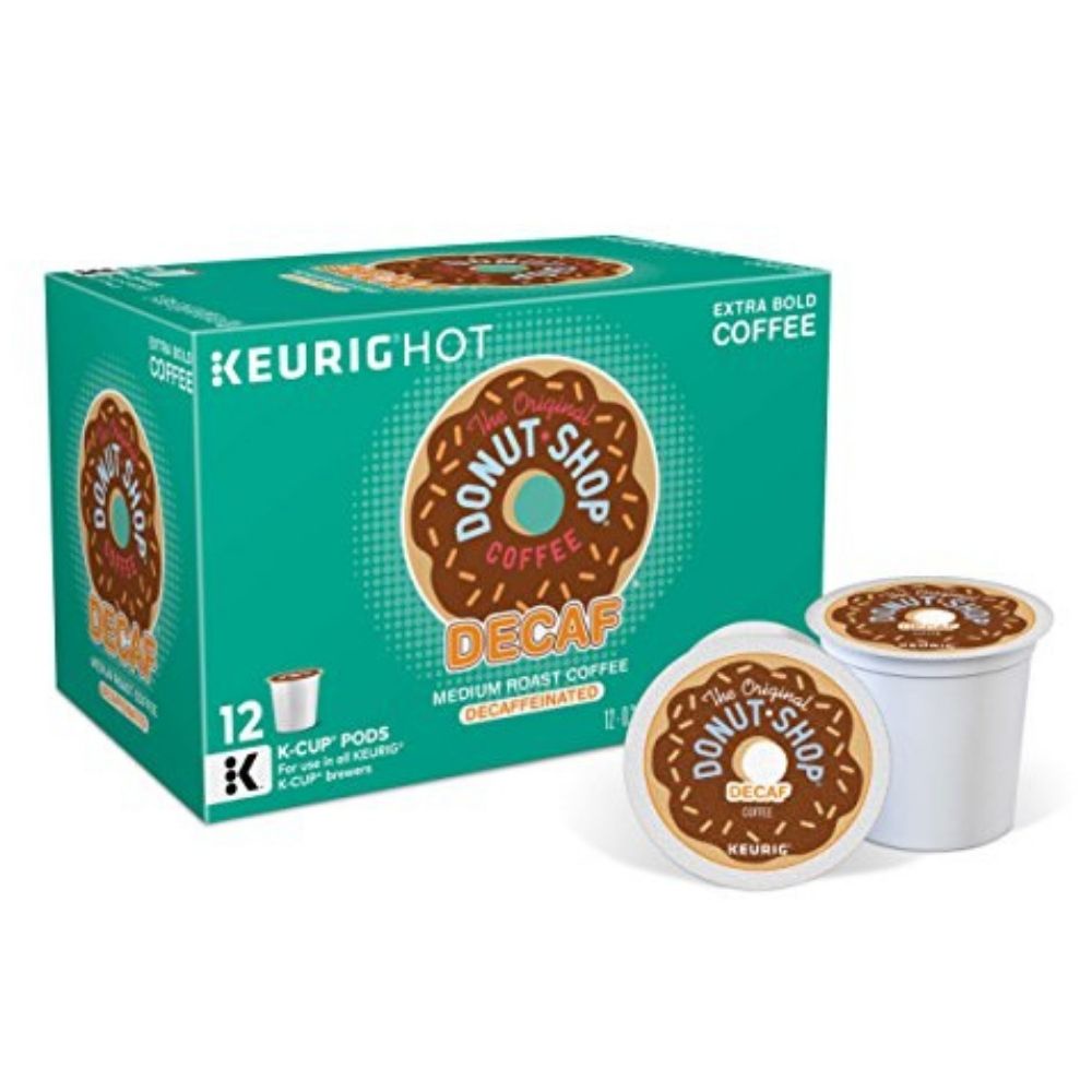 The Original Donut Shop Decaf, Medium Roast, Keurig K-Cup Coffee Pods ...