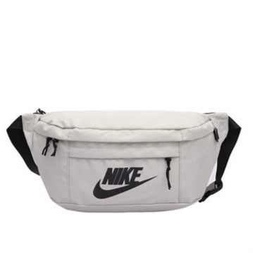 white nike waist bag