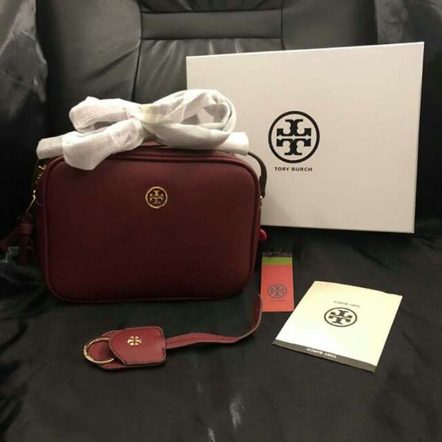 Tory Burch Double Zip sling Bag | Shopee Philippines