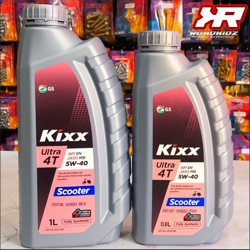 KIXX 5w40 ULTRA 4 Scooter Oil Fully Synthetic | Shopee Philippines