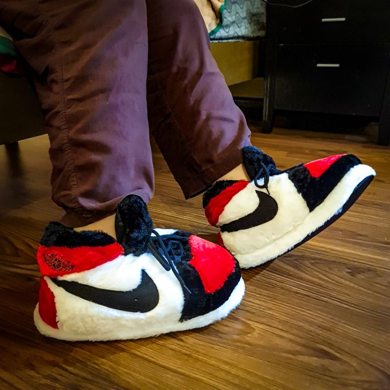 nike plush sneakers