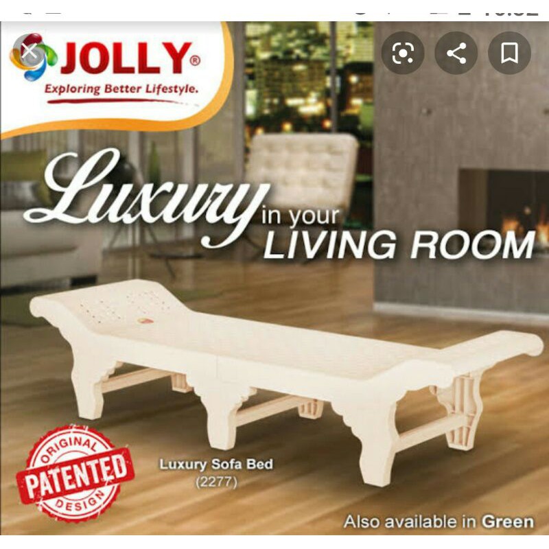 Jolly Luxury Sofa Bed Shopee Philippines