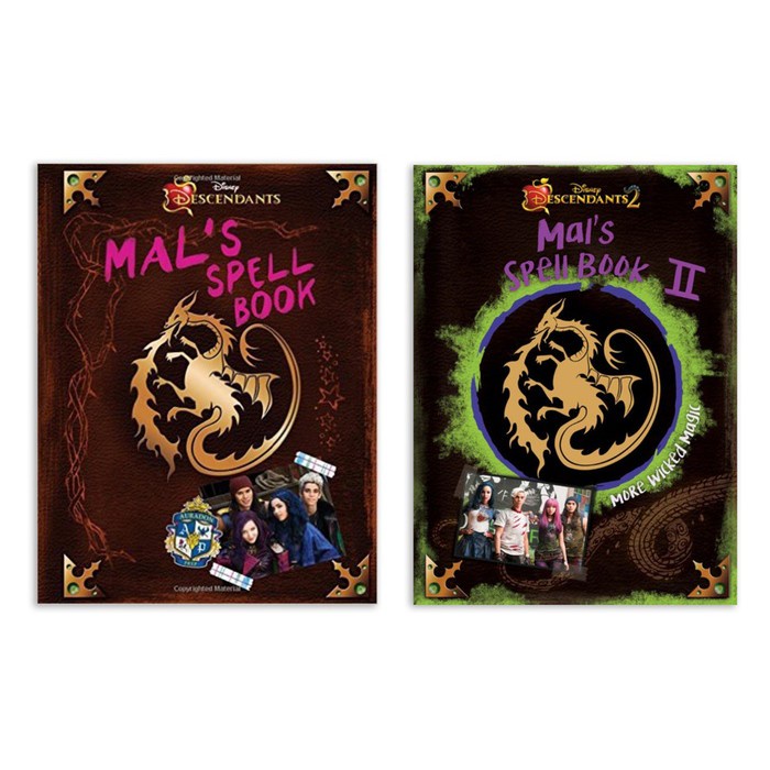 Descendants: Mal's Spell Book by Disney Book Group (Hardcover) | Shopee ...